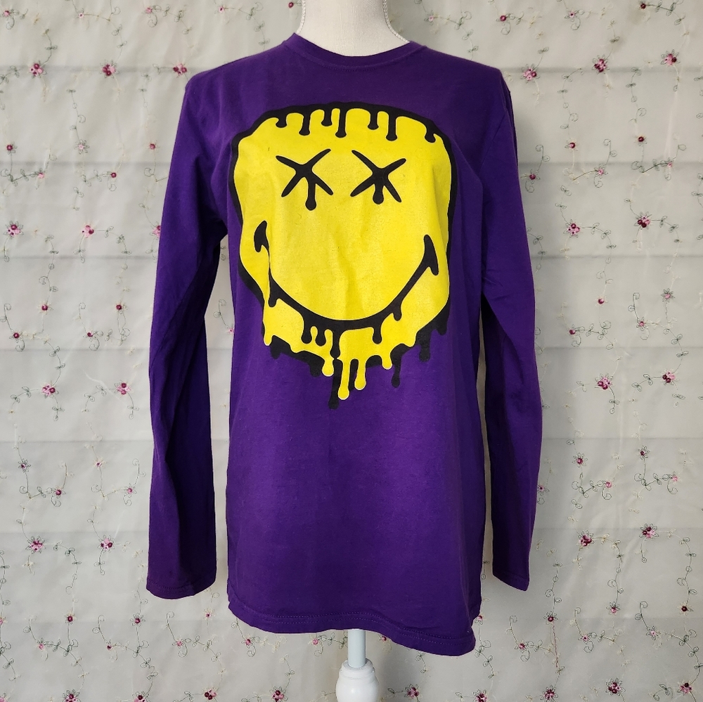 Trippy Drippy Face Long Sleeve